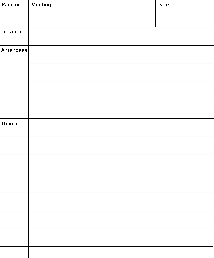 Corporate Minutes Template Pdf from ipadpapers.com