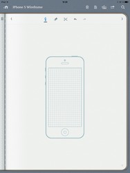 iPhone 5 Wire Frame, Retina version Click to see larger image.